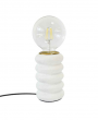 Lampe de table blanche