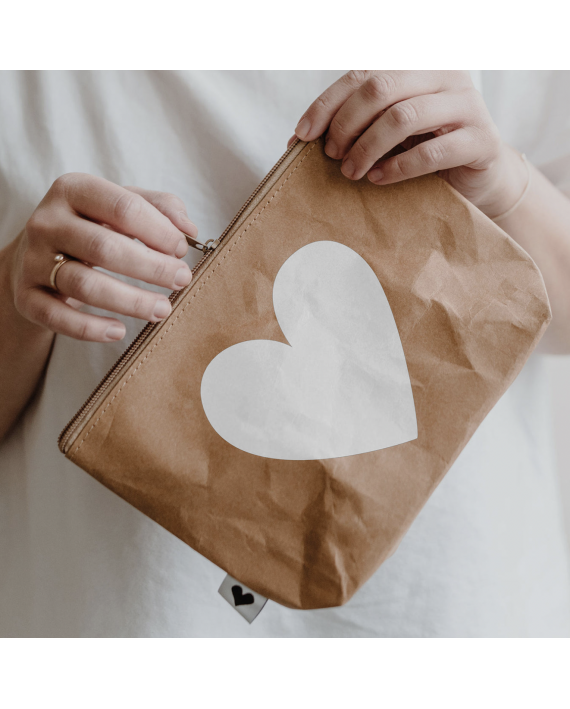 Trousse de toilette coeur