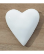 Aimant coeur en porcelaine