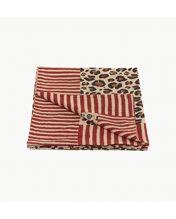 Plaid / nappe leopard