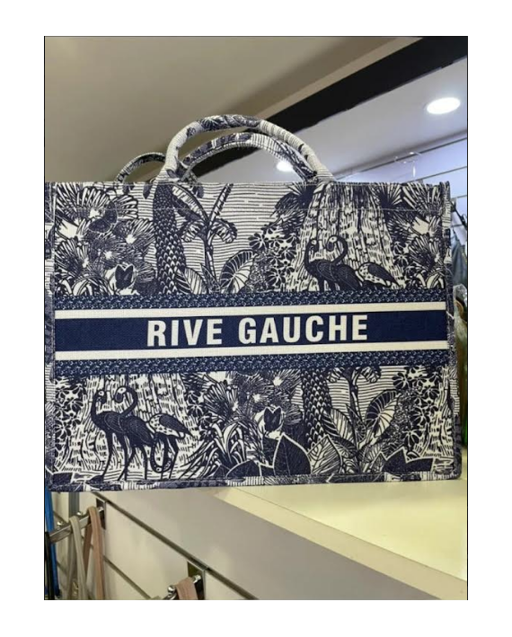 Sac rive gauche bleu marine