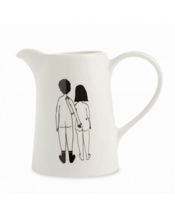 Pichet / carafe naked couple black