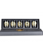 Coffret de 5 bougies essentiels noir