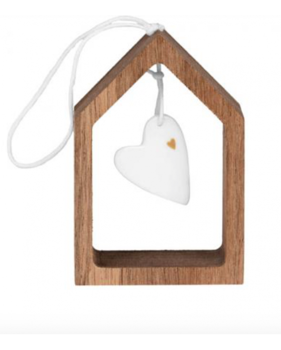 pendentif maison coeur