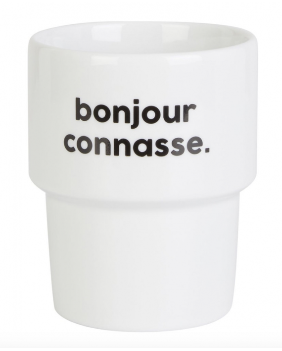 Gobelet / tasse / mug bonjour connasse