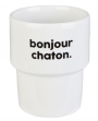 Gobelet / tasse / mug bonjour chaton