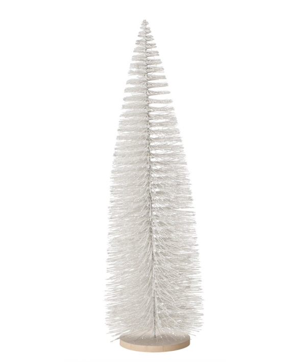 Sapin décoratif blanc