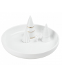 Coupelle / assiette rader en porcelaine