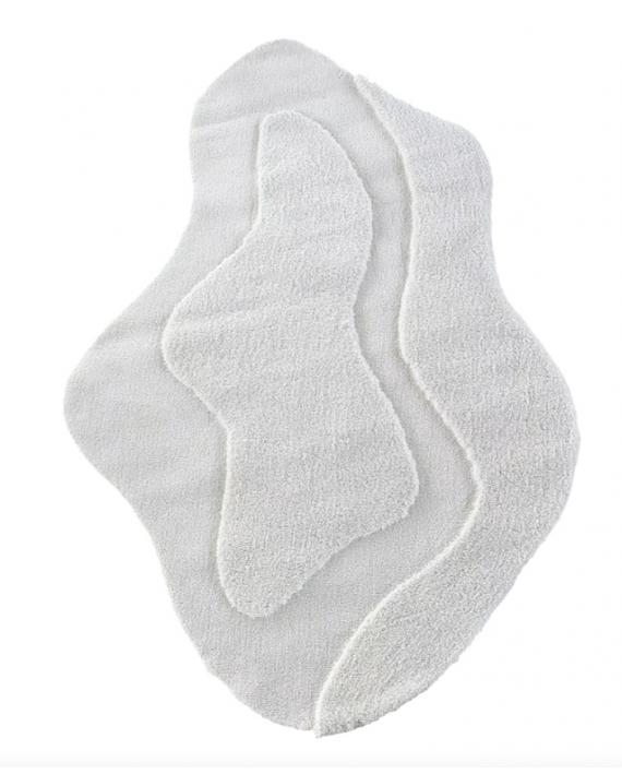 Tapis harmonique blanc